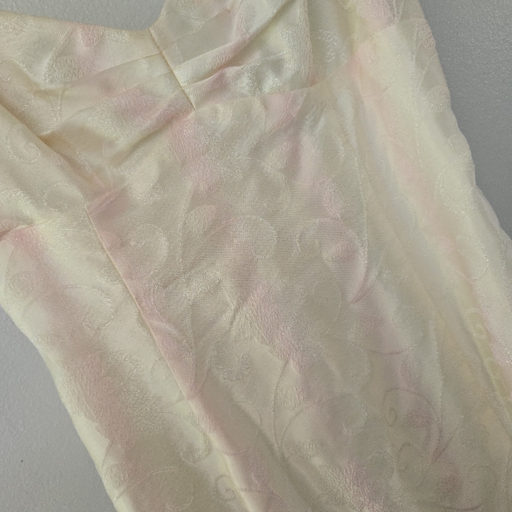 Vintage Zum Zum Pink Stripes Tulle Mermaid Dress sz 9 *needs Cleaned* - Picture 5 of 16